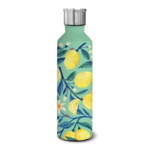 OCS Designs 17oz Stainless Steel Bottle - Mint Citrus