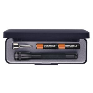 Maglite Presentation Box AAA Mini Flashlight, Black