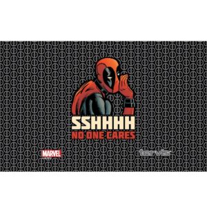 Deadpool Shh No One Cares Stainless Steel 20oz Tumbler with Lid