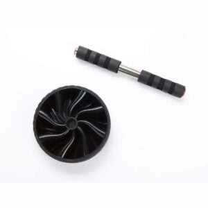 Mind Reader Ab Roller for Abs Workout, Black
