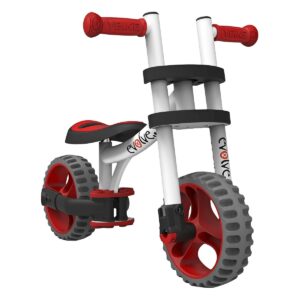 YBike Evolve 3-in-1 14lb. - Red/White