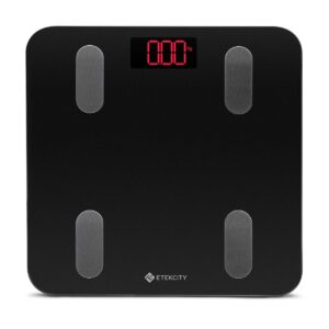 Smart Fit Scale with Resistance Bands Black - Etekcity