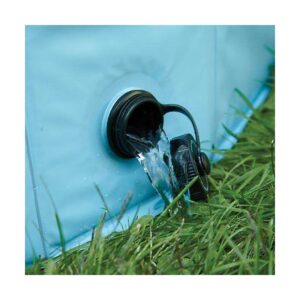 Cool Pup Splash About 63 Inch Diameter 12 Inches Tall Collapsible PVC Outdoor Dog Pet Swimming Pool, 119.25 Gallon, Blue