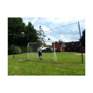 Open Goaaal JX-OGFS1 Adjustable Soccer Practice Net Rebounder Backstop with Training Goal, Standard Size