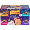 Purina Friskies Stuf'd & Sauc'd with Chicken, Tuna, Salmon & Turkey Wet Cat Food - 5.5oz/24ct Variety Pack