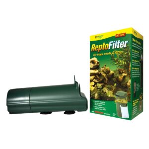 TetraFauna ReptoFilter 20 Gallons, Terrarium Filtration, Keeps Water Clear