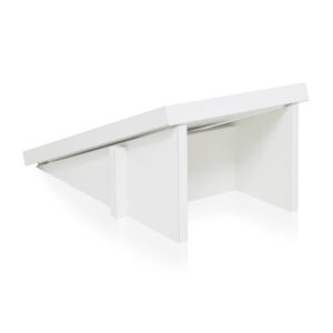 Way Basics Eco Incline Cat Scratcher - White