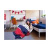 Twin XL Holger Sleeping Bag Navy/Red - Chic Home Design