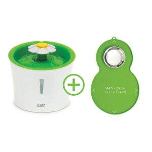 Catit Flower Fountain Senses 2.0 and Placemat Kit