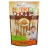 Nutri Chomps Nutri Chomps Peanut Butter Mini Twist Chewy Treats Dog Treats - 10ct