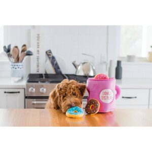 ZippyPaws Burrow Coffee and Donutz Dog Toy