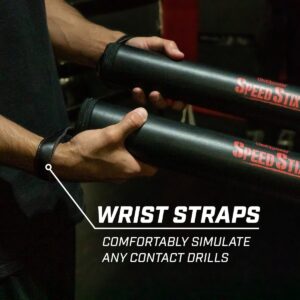 GoSports Tear Proof SpeedStix Mixed Martial Arts & Sports Padded Contact Sticks For Lacrosse, Hockey, Basketball, Football, and More (2 Pack)