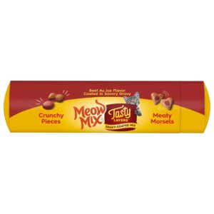 Meow Mix Tasty Layers Beef Flavor and Savory Gravy Dry Cat Food - 13lbs
