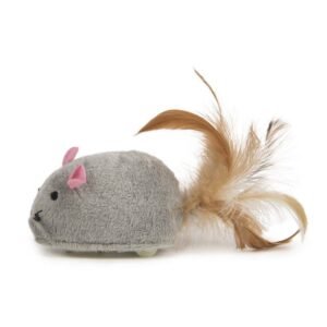 Petlinks Bumper Mouse Electronic Motion Cat Toy - Gray