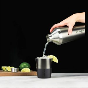 Reduce 10oz Lowball Tumbler Monotone Metallic Charcoal