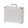 Top Performance TP661 10 Secure Clipper Case with Soft Eggcrate Foam Durable Storage Keeps Accessories Safe for Grooming Pets or Hair Stylists, Chrome