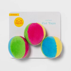Beach Balls Cat Toy - 3pk - Sun Squad™