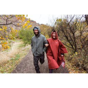 Sierra Designs Adult Packable Rain Jacket Gray - M/L