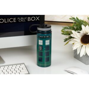 Seven20 Doctor Who 13th Doctor Tardis Stainless Steel Water Bottle