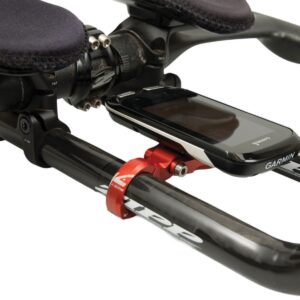 CatEye K-Edge Triathlon 22.2mm Handlebar Computer Mount - Red