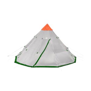 Tahoe Gear Bighorn XL 18 x 18 Feet 12 Person Waterproof Cone Shape Camping Tent