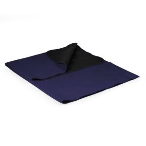 Picnic Time Disney: Frozen 2 Blanket Tote Outdoor Picnic Blanket - Navy Blue/Black