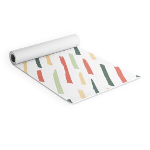 AvenieBrush Strokes Colorful (6mm) 24" x 70" Yoga Mat - Society6