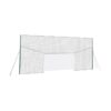 Open Goaaal JX-OGFS1 Adjustable Soccer Practice Net Rebounder Backstop with Training Goal, Standard Size (2 Pack)