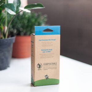 Earth Rated Compostable Waste Disposal Bags - 4 Rolls/60 Bags