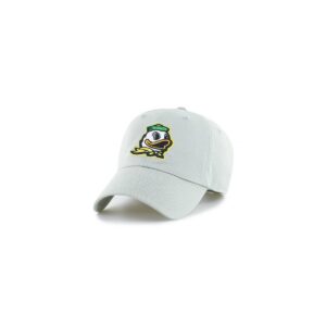 NCAA Oregon Ducks Men's Light Gray Washed Relaxed Fit Hat