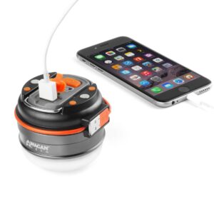 Wagan Brite-Nite Dome USB LED Lantern - Gray