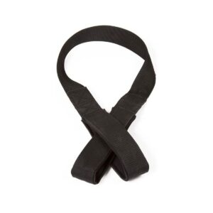 Bodylastics Large 43 Inch Long Heavy Duty Portable Anywhere Anchor for Resistance Band Workouts at Home, the Gym, or the Park, Black