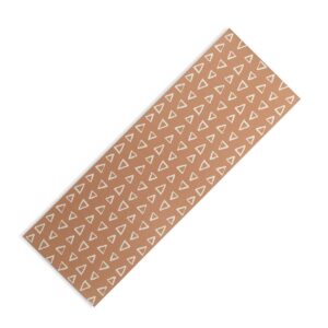 AvenieModern Boho Triangles (6mm) 24" x 70" Yoga Mat - Society6