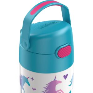 Thermos Unicorn 12oz FUNtainer Water Bottle with Bail Handle - Blue