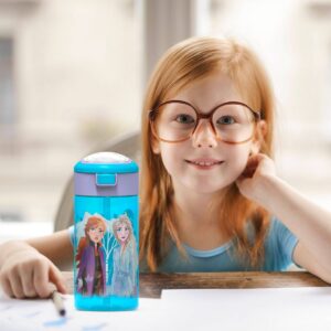 Frozen 2 18oz Plastic Flex Sip Water Bottle - Zak Designs