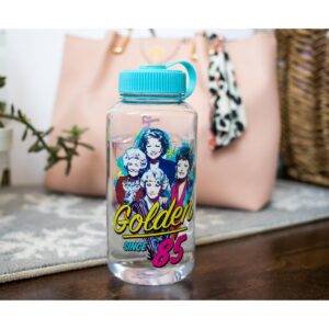 Just Funky The Golden Girls "Golden Since 85" Water Bottle | Holds 32 Ounces