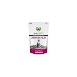 Vetriscience Laboratories UT Strength Feline Urinary Tract Support, Bite-Sized Cat Chews, 3.44-oz, 60-ct