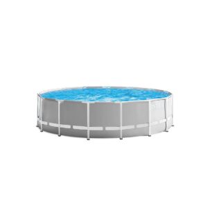 Intex 15' x 48" Prism Frame Pool - Gray