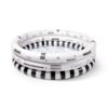 Minnidip Cabana Stripe Kiddie Pool - Black/White