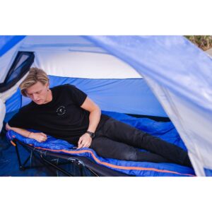Stansport Heavy Duty Camp Cot Blue