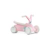 BERG Toys GO2 2-in-1 Toddler Push and Pedal Small Go-Kart Indoor Outdoor 4-Wheel Ride On Toy, Pink