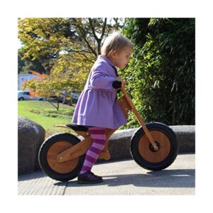 Kinderfeets Durable Wooden Resting Pedal Starter Balance Bike and Toddler Training Bicycle Sturdy Ride On Toy for 2 Years and Older, Bamboo