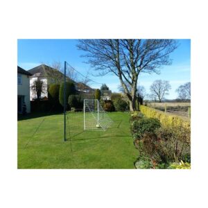 Open Goaaal JX-OGFS1 Adjustable Soccer Practice Net Rebounder Backstop with Training Goal, Standard Size