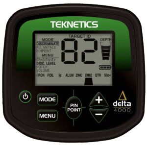 Teknetics Delta 4000 Metal Detector - Black