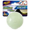 NERF Led Lightneing Glow Ball Dog Toy - 2.5"