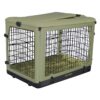 Dog Gear "The Other Door" Steel Dog & Cat Crate - 42" - Sage