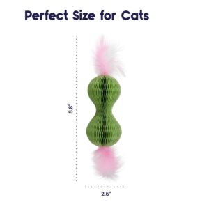 Petstages Honeycomb Hide-A-Ball Cat Toy