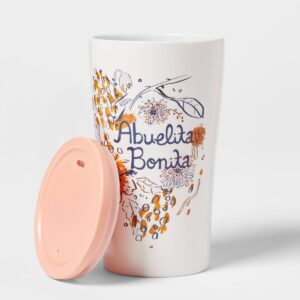 10oz Stoneware Abuelita Bonita Tumbler with Lid - Opalhouse™