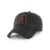 MLB Arizona Diamondbacks Classic Black Adjustable Cap/Hat by Fan Favorite