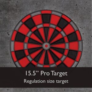 Viper 797 Electronic Soft Tip Dartboard Cabinet Set with Darts for Game Room